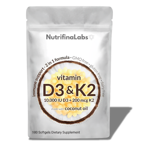 Vitamin D3 & K2 Softgels