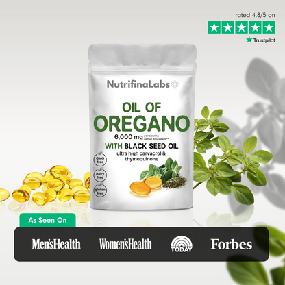 Oregano Oil + Black Seed Oil Softgels